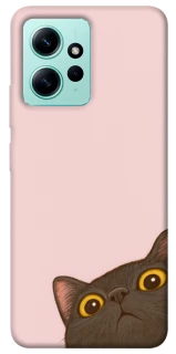 Чехол на Xiaomi Redmi Note 12 4G Peeping cat фото 1 из 1