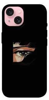 Чехол на Apple iPhone 15 (6.1") Взгляд аниме фото 1 из 1