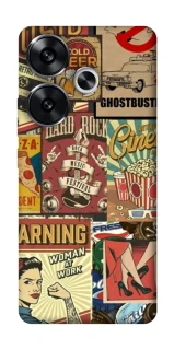 Чохол на Xiaomi Poco F6 Retro collage ver.2 фото 1 з 1