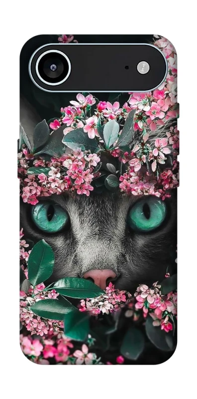 Чохол на Apple iPhone 17 Air (6.5") Кіт в квітах фото 1 з 1