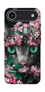 Чохол на Apple iPhone 17 Air (6.5") Кіт в квітах фото 1 з 1