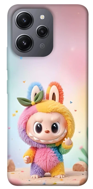 Чохол на Xiaomi Redmi 12 Labubu colored фото 1 з 1