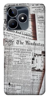 Чехол на Realme C53 Газеты фото 1 из 1