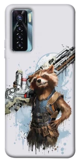 Чохол на TECNO Camon 17 Pro Rocket Raccoon фото 1 з 1