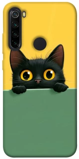 Чохол на Xiaomi Redmi Note 8 Black cat v2 фото 1 з 1