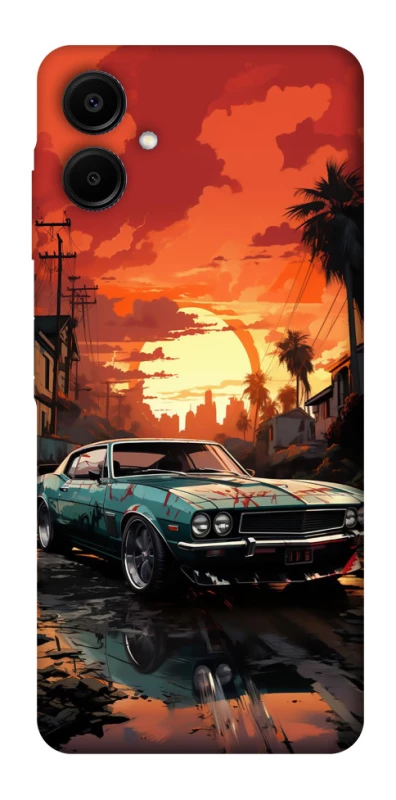 Чехол на Samsung Galaxy A06 Car at sunset фото 1 из 1