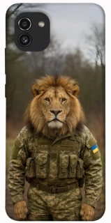 Чохол на Samsung Galaxy A03 Лев захисник фото 1 з 1