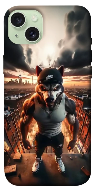 Чехол на Apple iPhone 15 Plus (6.7") Волк фото 1 из 1