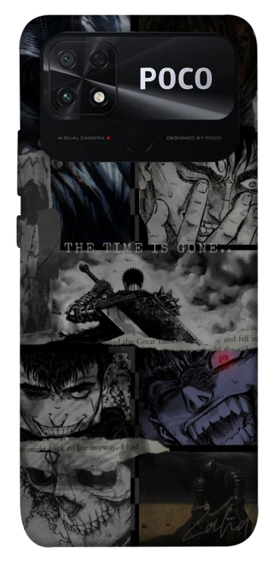 Чохол на Xiaomi Poco C40 Berserk collage ver.3 фото 1 з 1