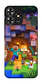 Чехол на ZTE Blade A73 4G Minecraft game фото 1 из 1