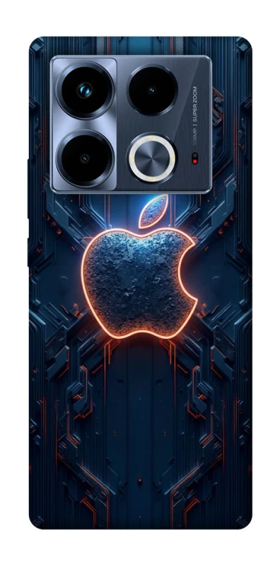 Чехол на Infinix Note 40 4G Apple logo ver.1 фото 1 из 1