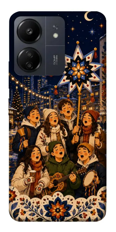 Чехол на Xiaomi Redmi 13C Колядка фото 1 из 1