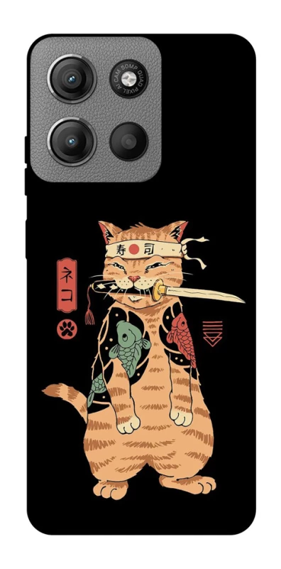 Чохол на Motorola Moto G15 Power Кіт-самурай фото 1 з 1