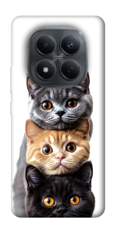 Чохол на Xiaomi Redmi Note 15 Pro 4G Гарні котики фото 1 з 1