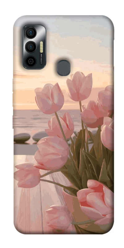 Чохол на TECNO Spark 7 Morning Flowers zon фото 1 з 1
