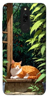 Чохол на Xiaomi Redmi 8 red cat фото 1 з 1