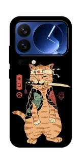 Чохол на Xiaomi Poco F7 Ultra Кіт-самурай фото 1 з 1