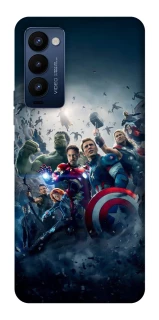 Чехол на TECNO Camon 18 Pro Marvel heroes фото 1 из 1
