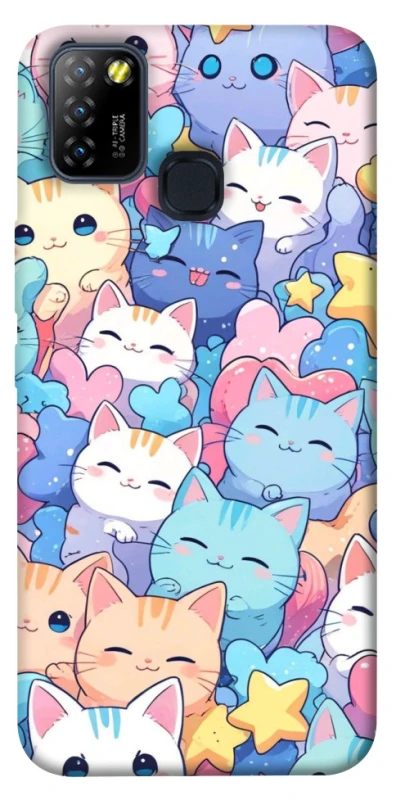 Чехол на Infinix Hot 10 Lite Funny Kittens ver.3 фото 1 из 1