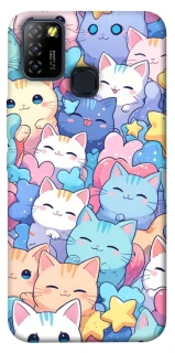 Чехол на Infinix Hot 10 Lite Funny Kittens ver.3 фото 1 из 1