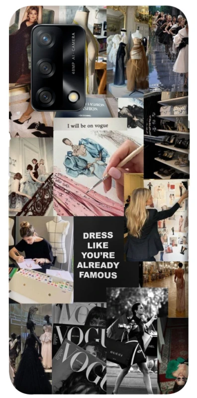 Чохол на Oppo A74 4G Fashion collage ver.11 фото 1 з 1