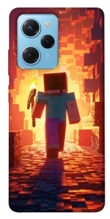 Чохол на Xiaomi Poco X5 Pro 5G Minecraft adventure фото 1 з 1