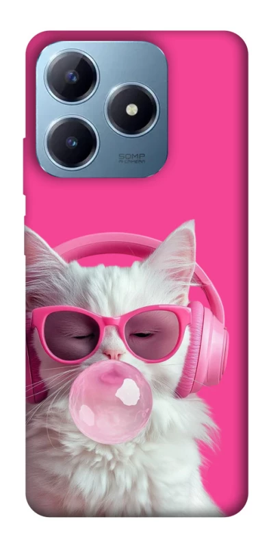 Чохол на Realme C63 Pink kitty фото 1 з 1
