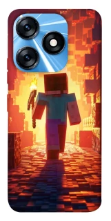 Чехол на TECNO Spark 10 Minecraft adventure фото 1 из 1