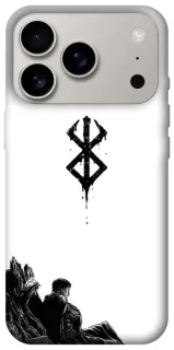 Чехол на Apple iPhone 18 Pro berserk white фото 1 из 2