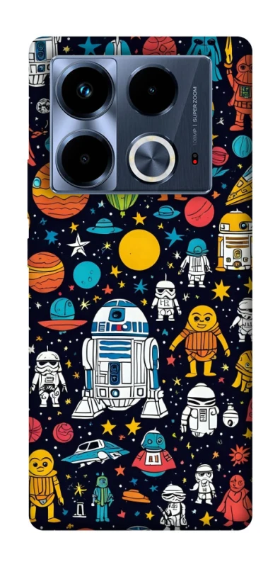 Чохол на Infinix Note 40 4G Star Wars background ver.2 фото 1 з 1