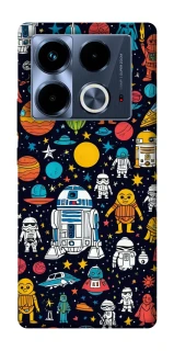 Чохол на Infinix Note 40 4G Star Wars background ver.2 фото 1 з 1