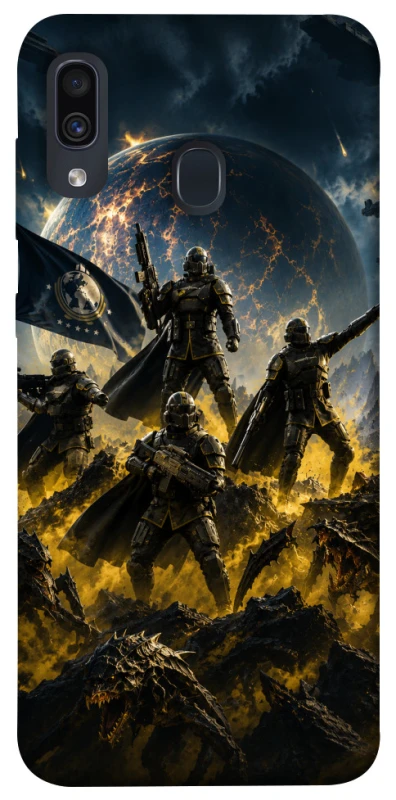 Чохол на Samsung Galaxy A20 / A30 HELLDIVERS фото 1 з 1
