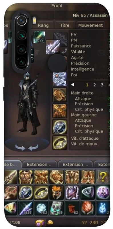 Чохол на Xiaomi Redmi Note 8 Character Menu ver.1 фото 1 з 1