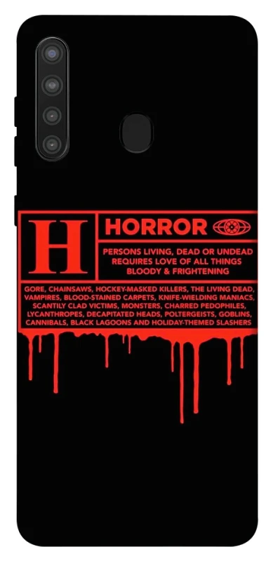 Чохол на Samsung Galaxy A21 Horror Halloween фото 1 з 1