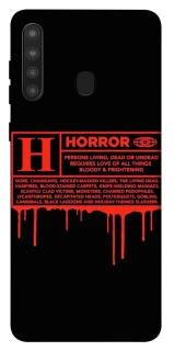Чехол на Samsung Galaxy A21 Horror Halloween фото 1 из 1