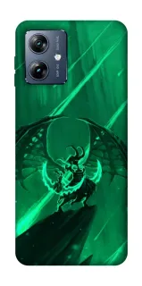 Чехол на Motorola Moto G54 Power Warcraft Illidan фото 1 из 1