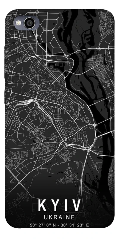 Чехол на Xiaomi Redmi 4a Kyiv map фото 1 из 1
