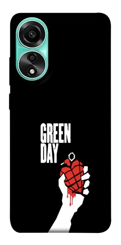 Чехол на Oppo A78 4G Green Day logo фото 1 из 1