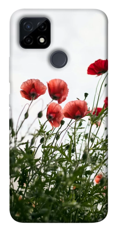 Чехол на Realme C25Y Поле маков фото 1 из 1