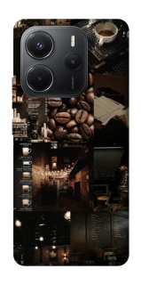 Чехол на Xiaomi Redmi Note 14 4G (Int. version) Coffee collage ver.1 фото 1 из 1