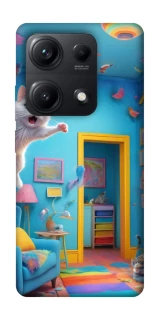 Чохол на Xiaomi Redmi Note 14S crazy cat фото 1 з 1