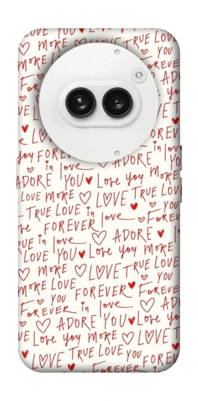 Чехол на Nothing Phone (2a) Love aesthetic ver.4 фото 1 из 1