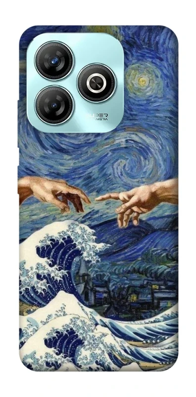 Чохол на ZTE Blade A75 4G Art collage ver.7 фото 1 з 1