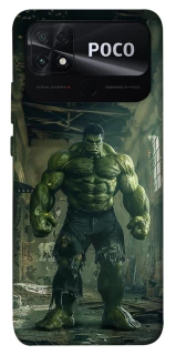 Чехол на Xiaomi Poco C40 Angry Hulk фото 1 из 1