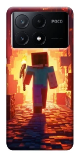 Чехол на Xiaomi Poco X6 Minecraft adventure фото 1 из 1