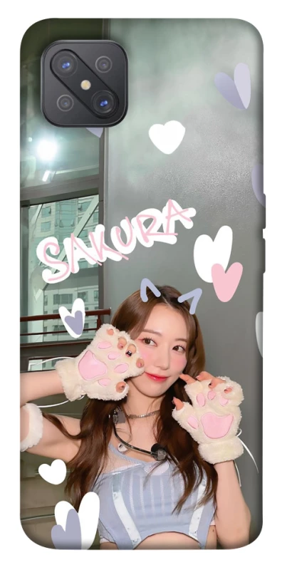 Чохол на Oppo A92s Sakura - LE SSERAFIM фото 1 з 1