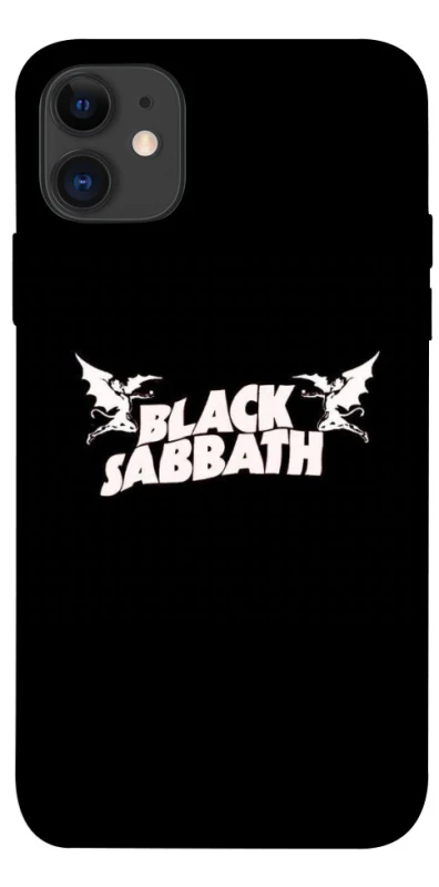 Чохол на Apple iPhone 11 (6.1") Black Sabbath logo ver.2 фото 1 з 1