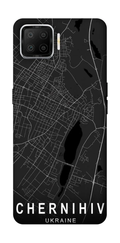 Чехол на Oppo A73 (2017) Chernihiv map фото 1 из 1