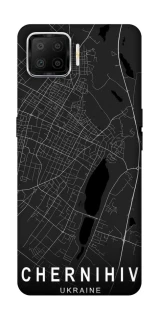 Чехол на Oppo A73 (2017) Chernihiv map фото 1 из 1