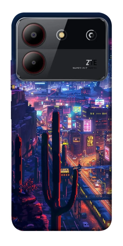 Чехол на ZTE Blade A54 4G Night city фото 1 из 1